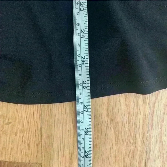 IC by Connie K Contrast Slit Sleeve Key Hole Back Blouse Flowy Stretchy Large - Picture 12 of 12